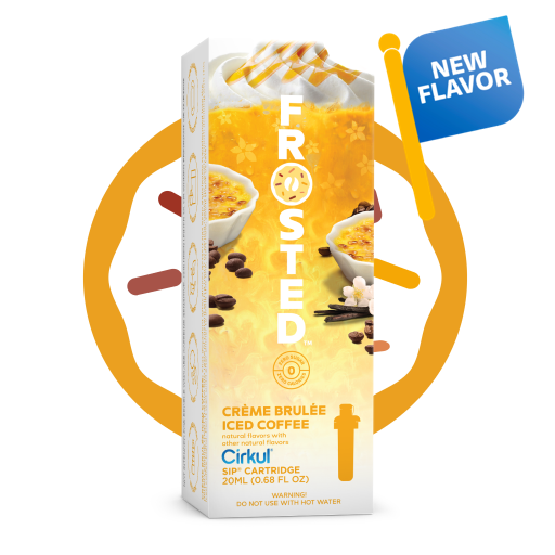 Frosted Cr??me Brul??e Iced Coffee
