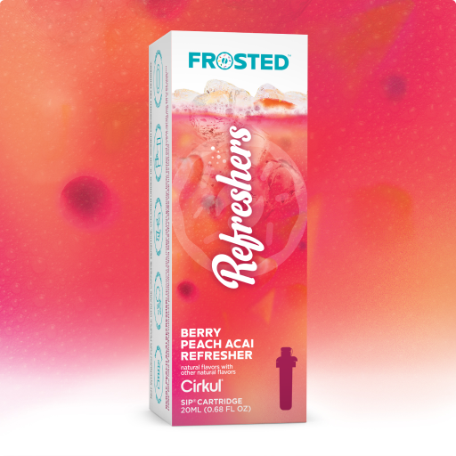 Frosted Berry Peach Acai Refresher - Image 2