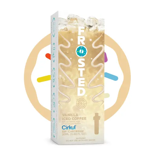 Frosted Vanilla Iced Coffee
